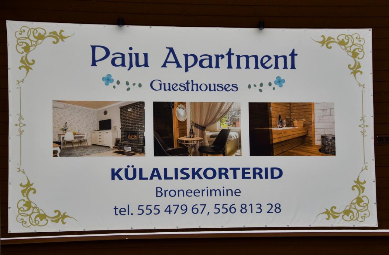 Paju Apartement With Sauna Voru Ngoại thất bức ảnh